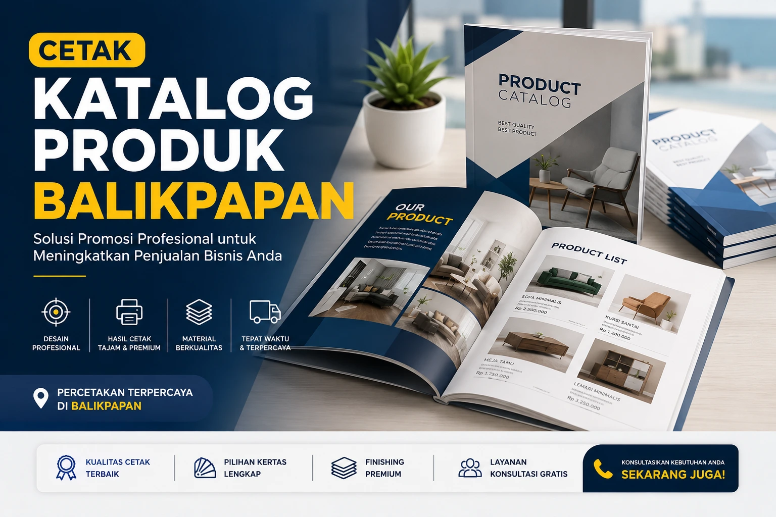 Cetak Katalog Produk Balikpapan: Solusi Promosi Profesional untuk Meningkatkan Penjualan