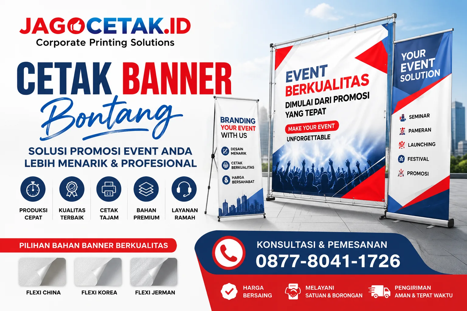 Cetak Banner Bontang untuk Meningkatkan Daya Tarik dan Kesuksesan Event