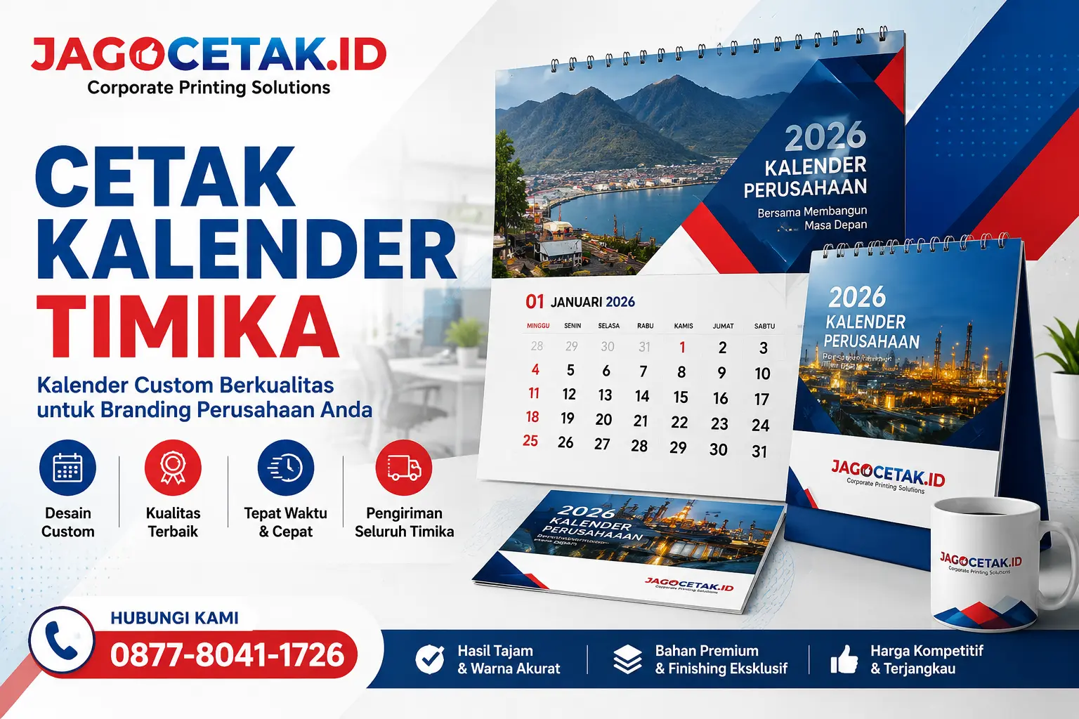 Cetak Kalender Timika: Solusi Promosi Perusahaan yang Efektif dan Profesional