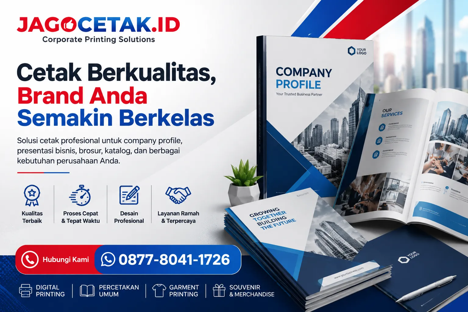 Cetak Company Profile untuk Presentasi Mitra Tarakan: Solusi Profesional Membangun Kepercayaan Bisnis