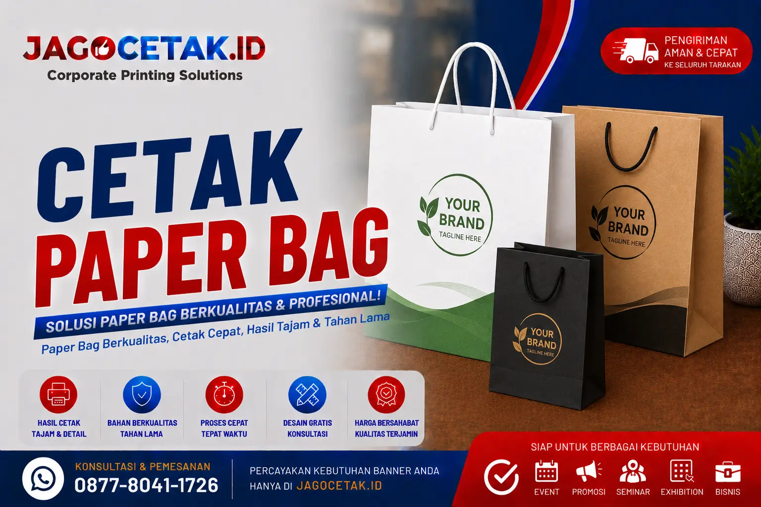Cetak Paper Bag Launching Produk Banjarbaru: Solusi Branding yang Meningkatkan Nilai Produk