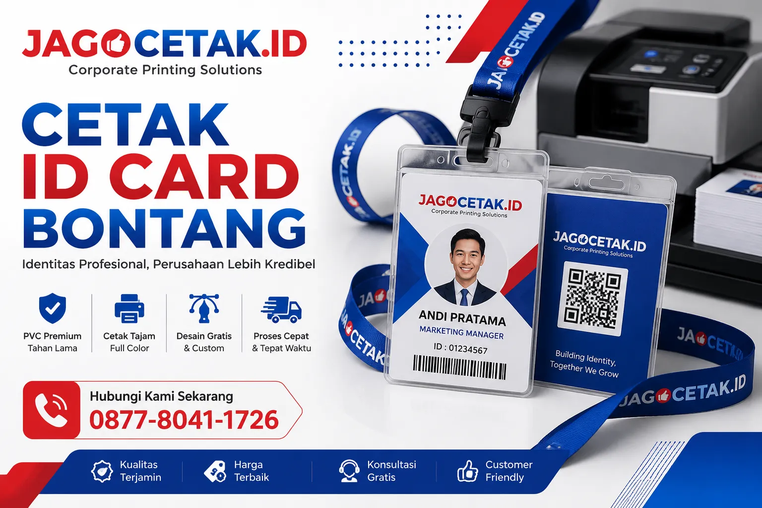 Cetak ID Card Bontang: Solusi Profesional untuk Identitas Karyawan Perusahaan