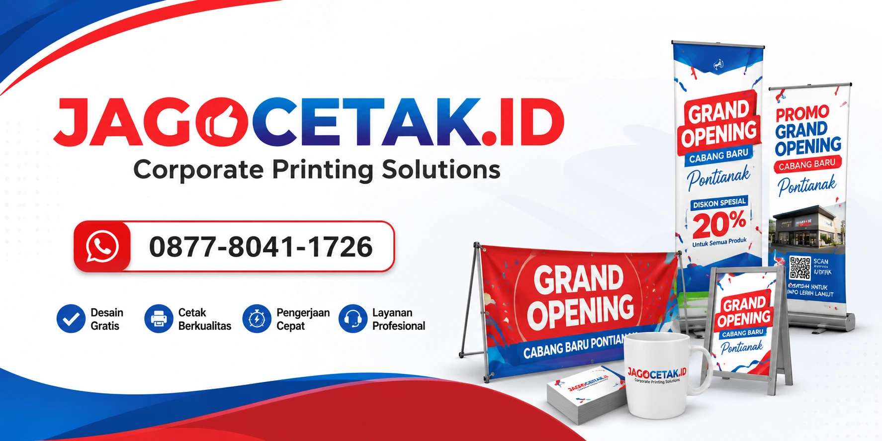 Cetak Banner Grand Opening Cabang Baru Pontianak untuk Meningkatkan Daya Tarik Event