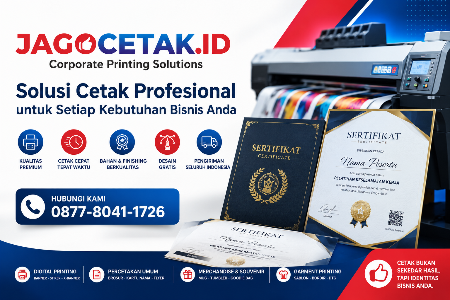 Cetak Sertifikat Pelatihan Keselamatan Kerja Sorong untuk HRD yang Mengutamakan Profesionalisme