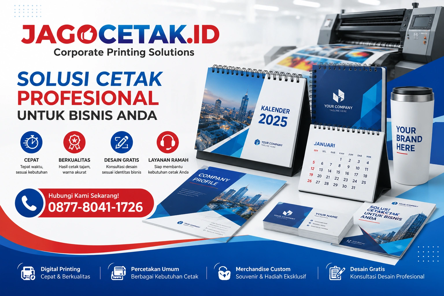 Cetak Kalender Bontang: Solusi Branding Perusahaan yang Efektif untuk Office Manager