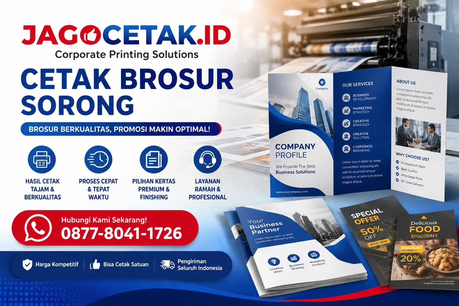 Cetak Brosur Sorong: Solusi Promosi Efektif untuk Meningkatkan Brand Bisnis
