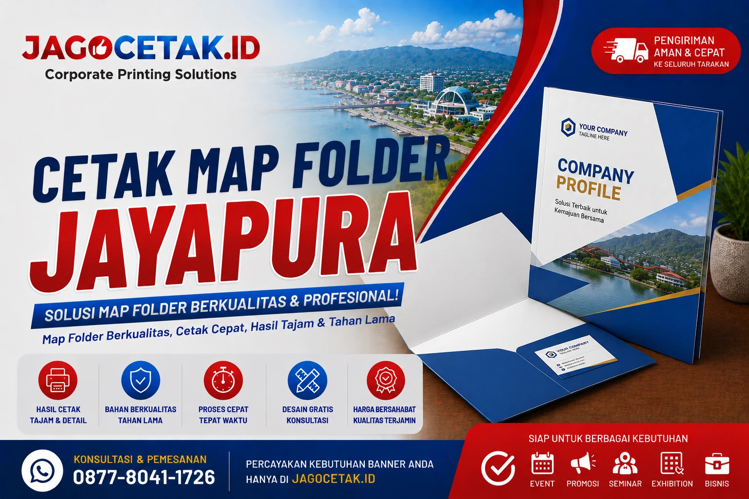 Cetak Map Folder Jayapura: Solusi Profesional untuk Menjaga Dokumen dan Meningkatkan Citra Perusahaan