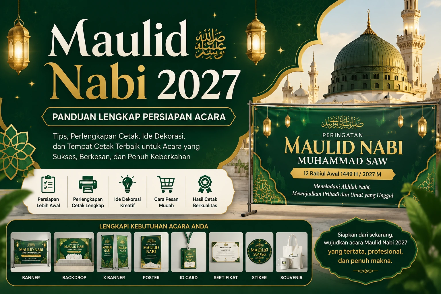 Maulid Nabi 2027: Mengapa Persiapan Lebih Awal Menjadi Kunci Acara yang Sukses?