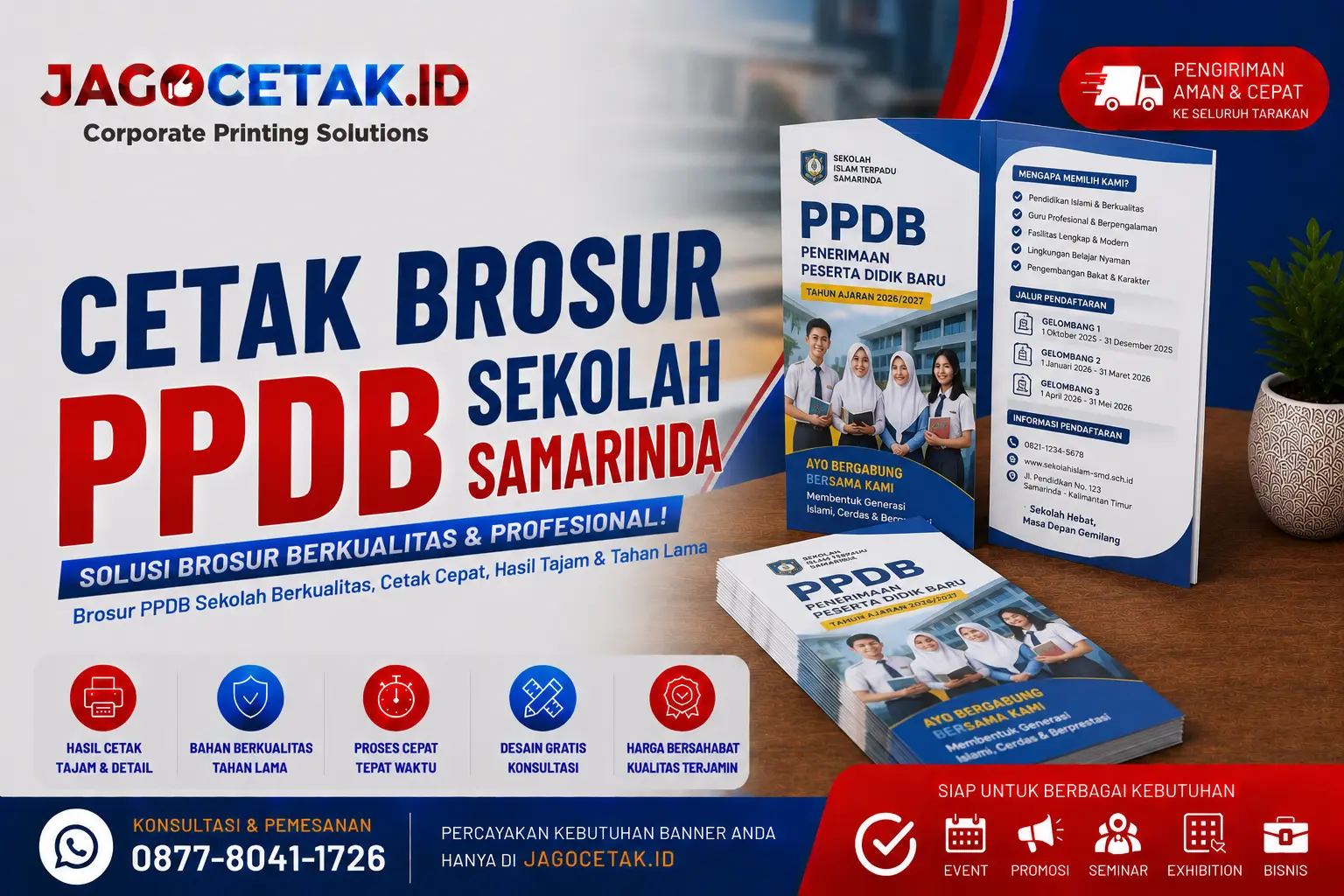 Cetak Brosur PPDB Sekolah Samarinda: Solusi Promosi Efektif untuk Menarik Lebih Banyak Calon Siswa
