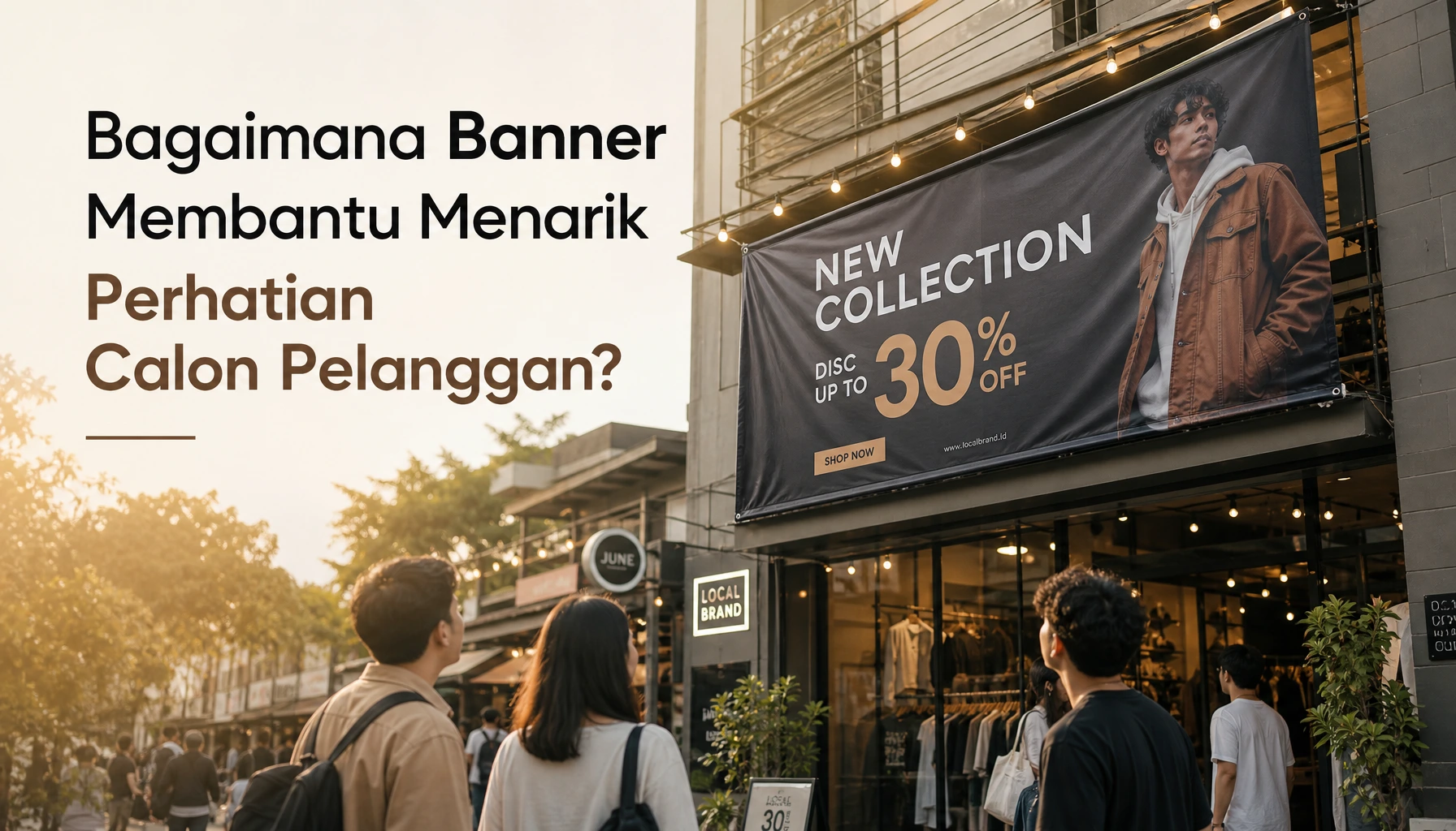 Bagaimana Banner Membantu Menarik Perhatian Calon Pelanggan?