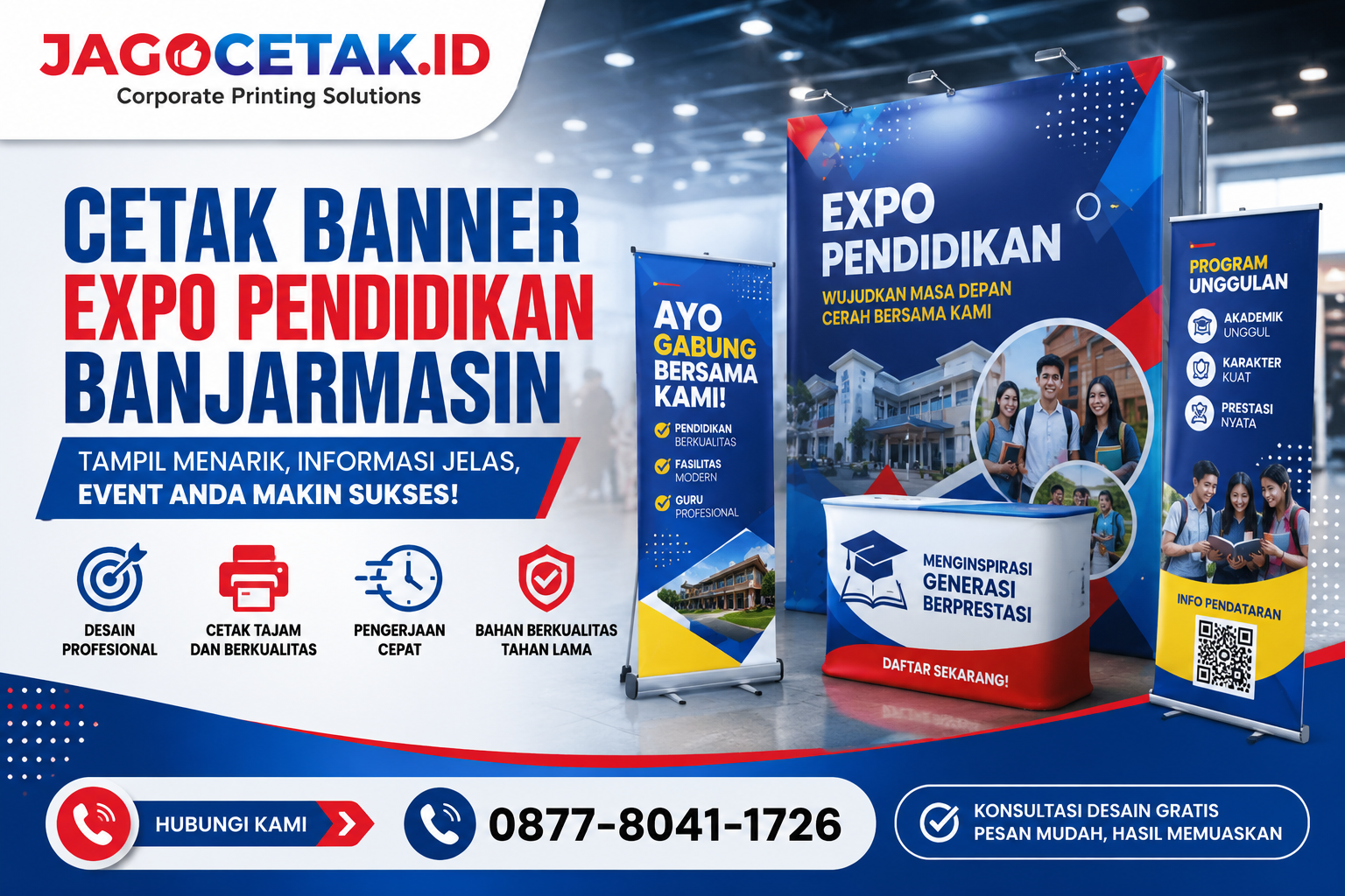 Cetak Banner Expo Pendidikan Banjarmasin: Solusi Promosi Efektif untuk Event Organizer