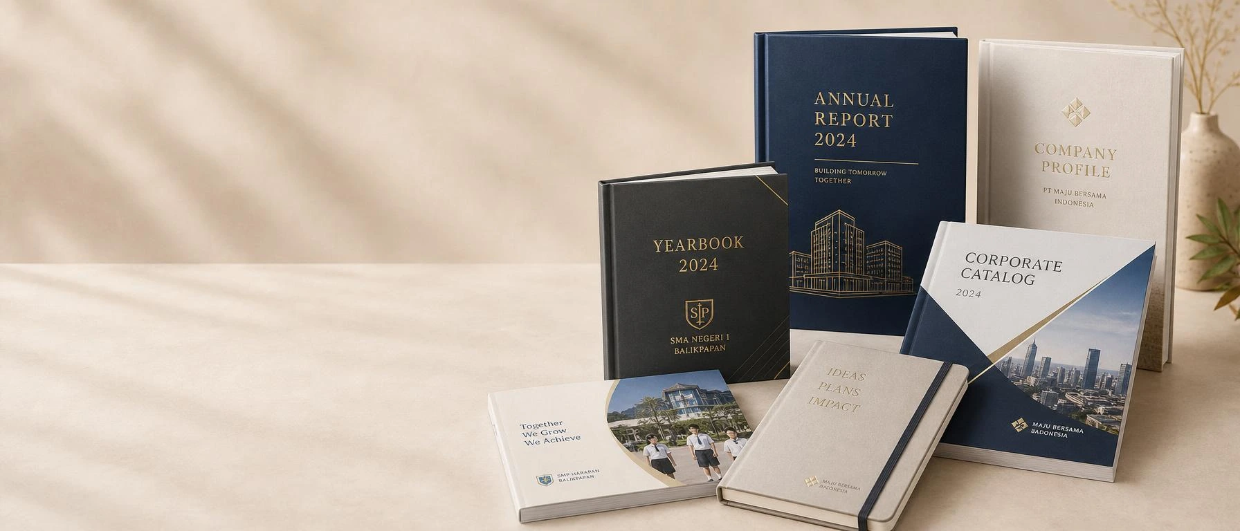 Cetak Buku Balikpapan untuk Sekolah, Instansi, dan Perusahaan Berkualitas