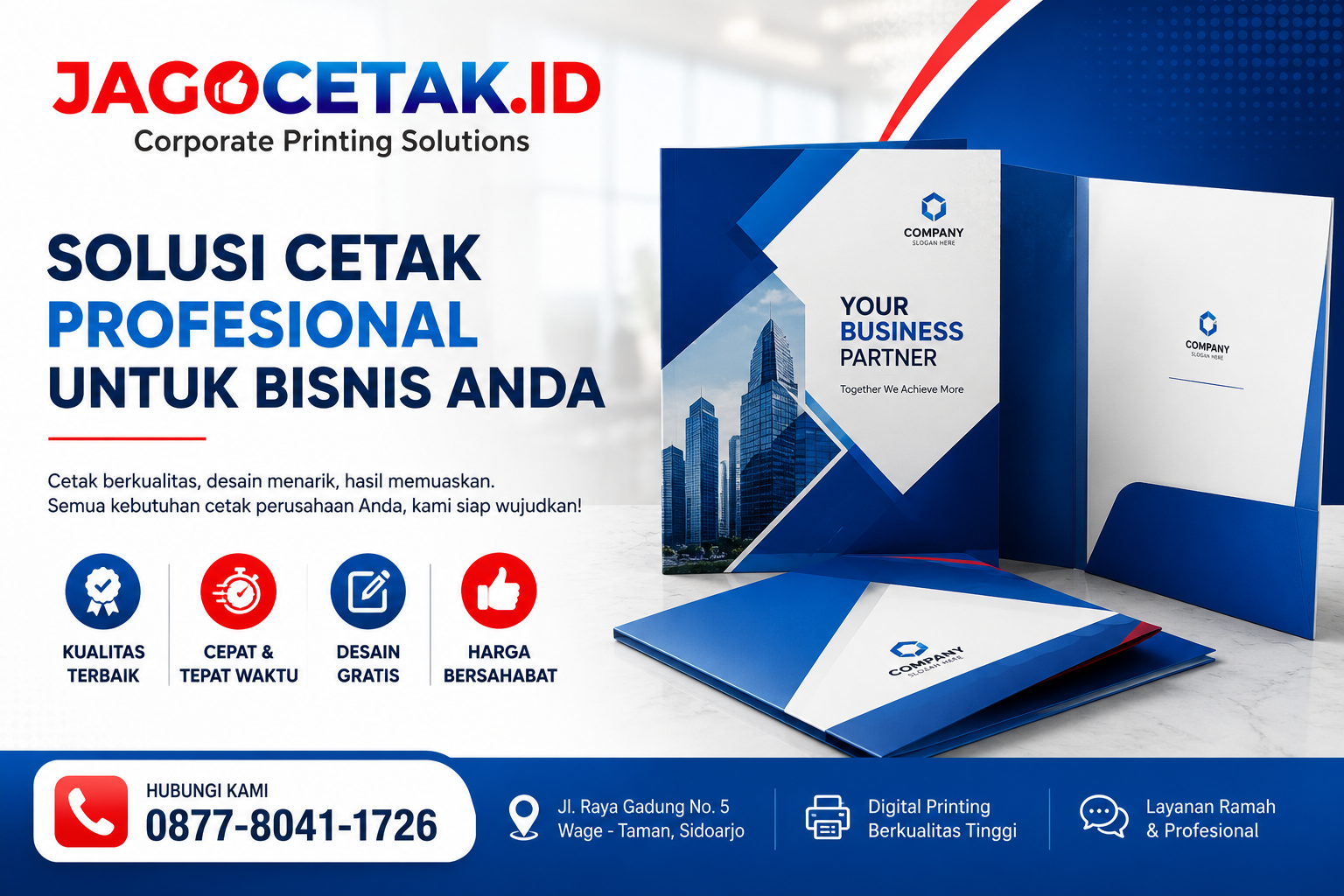 Cetak Map Folder Dokumen Tender Sorong: Solusi Profesional untuk Kebutuhan Perusahaan