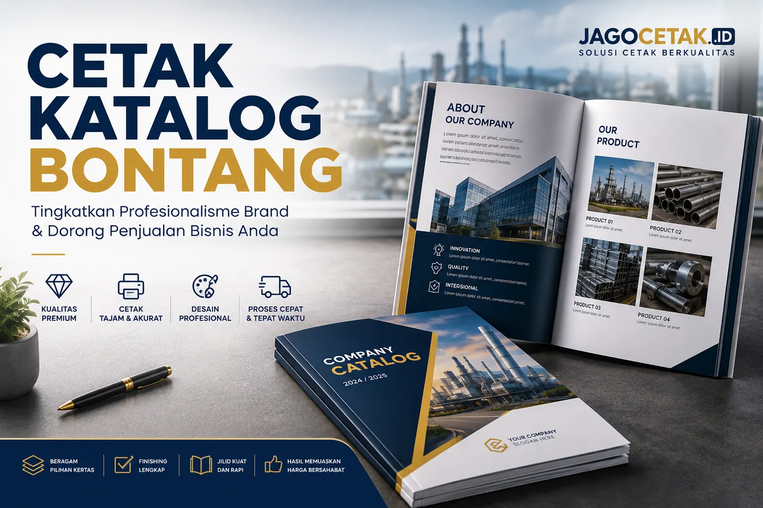 Cetak Katalog Bontang untuk Meningkatkan Strategi Marketing Perusahaan