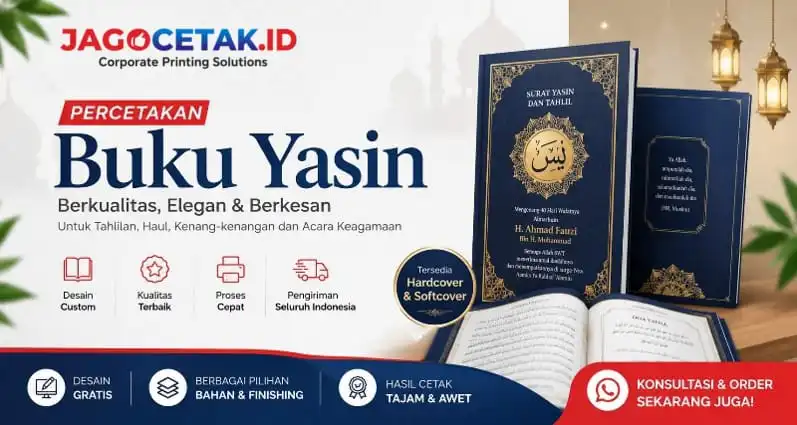 Percetakan Buku Yasin Berkualitas untuk Acara Tahlilan dan Haul