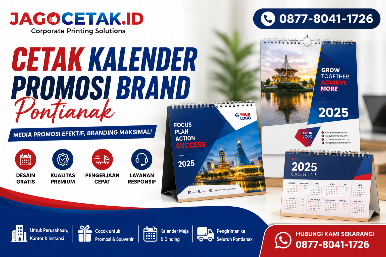Cetak Kalender Promosi Brand Pontianak: Solusi Branding Perusahaan yang Efektif Sepanjang Tahun