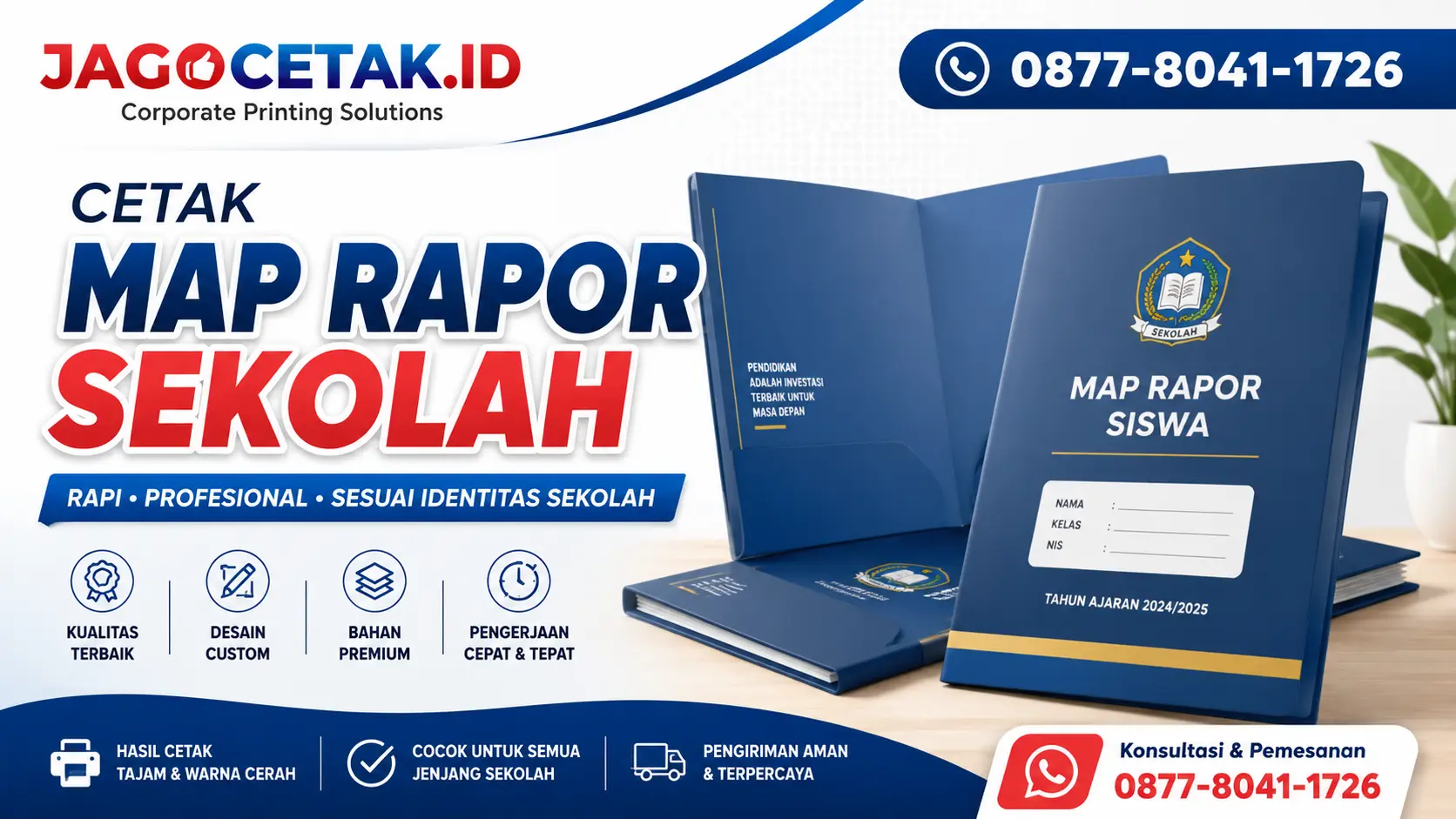 Cetak Map Rapor Sekolah: Pilihan Praktis untuk Administrasi yang Lebih Rapi