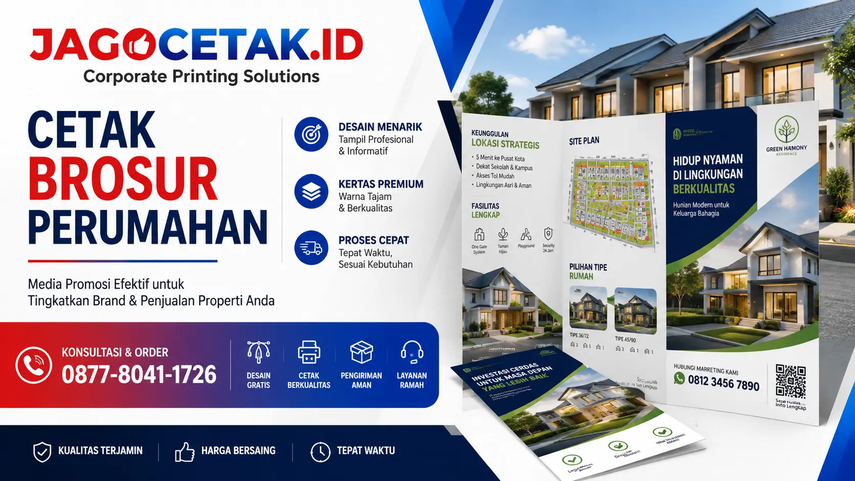 Cetak Brosur Perumahan: Media Promosi yang Tetap Relevan untuk Developer