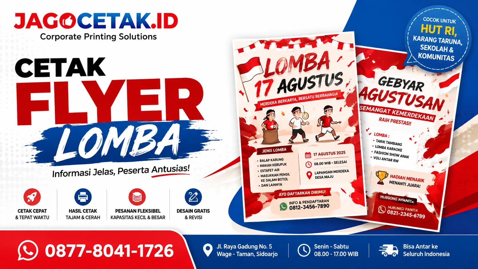 Cetak Flyer Lomba untuk Promosi Acara yang Lebih Menarik dan Efektif