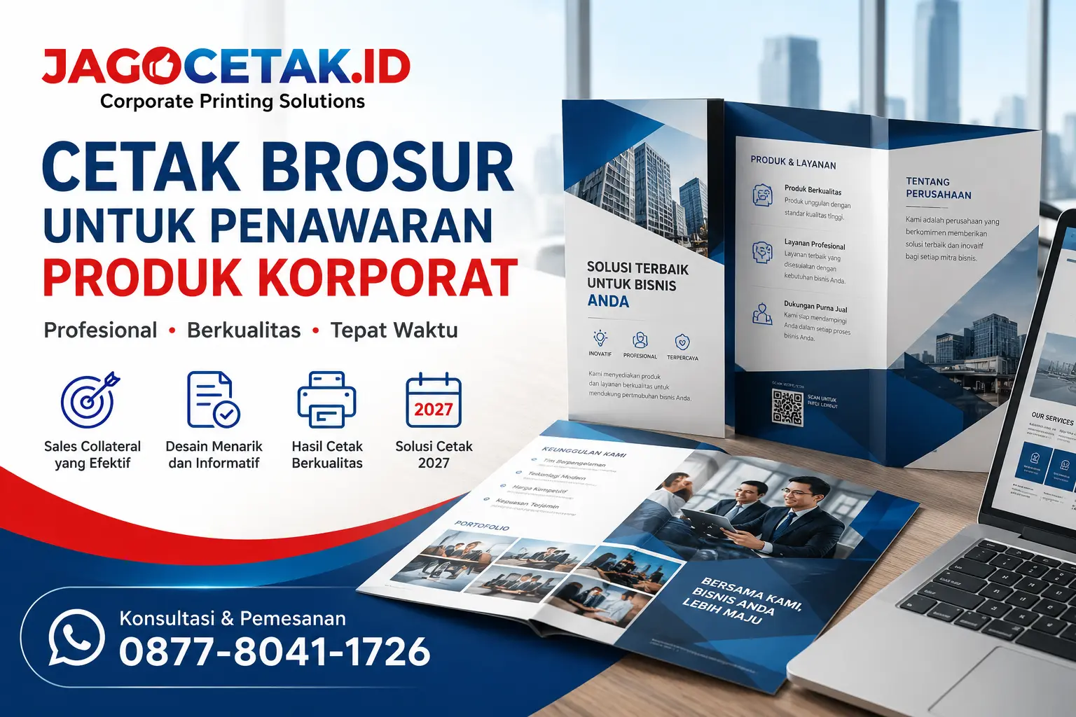 Cetak Brosur untuk Penawaran Produk Korporat: Strategi Marketing B2B