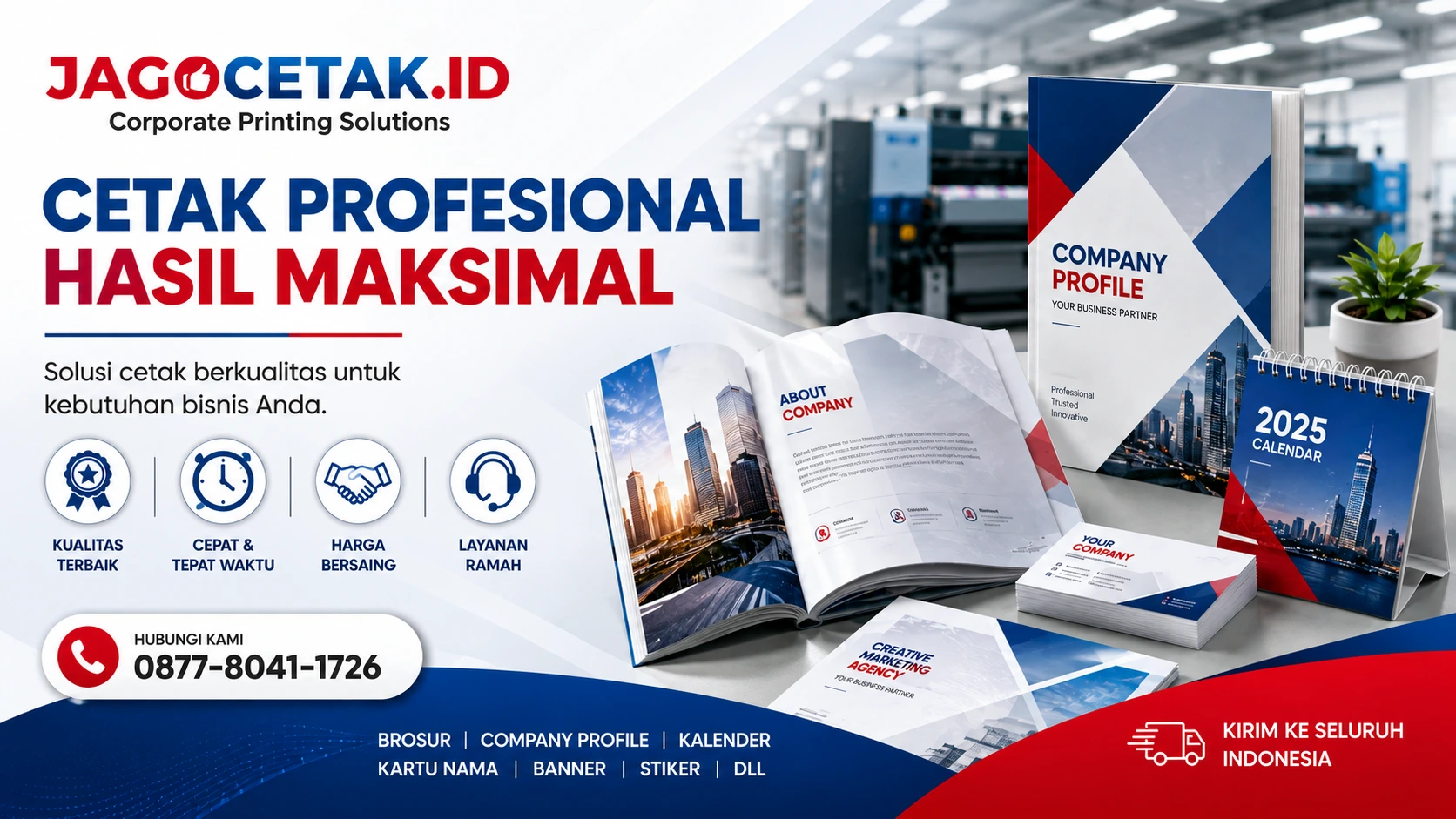 Cetak Company Profile untuk Pengajuan Vendor Balikpapan