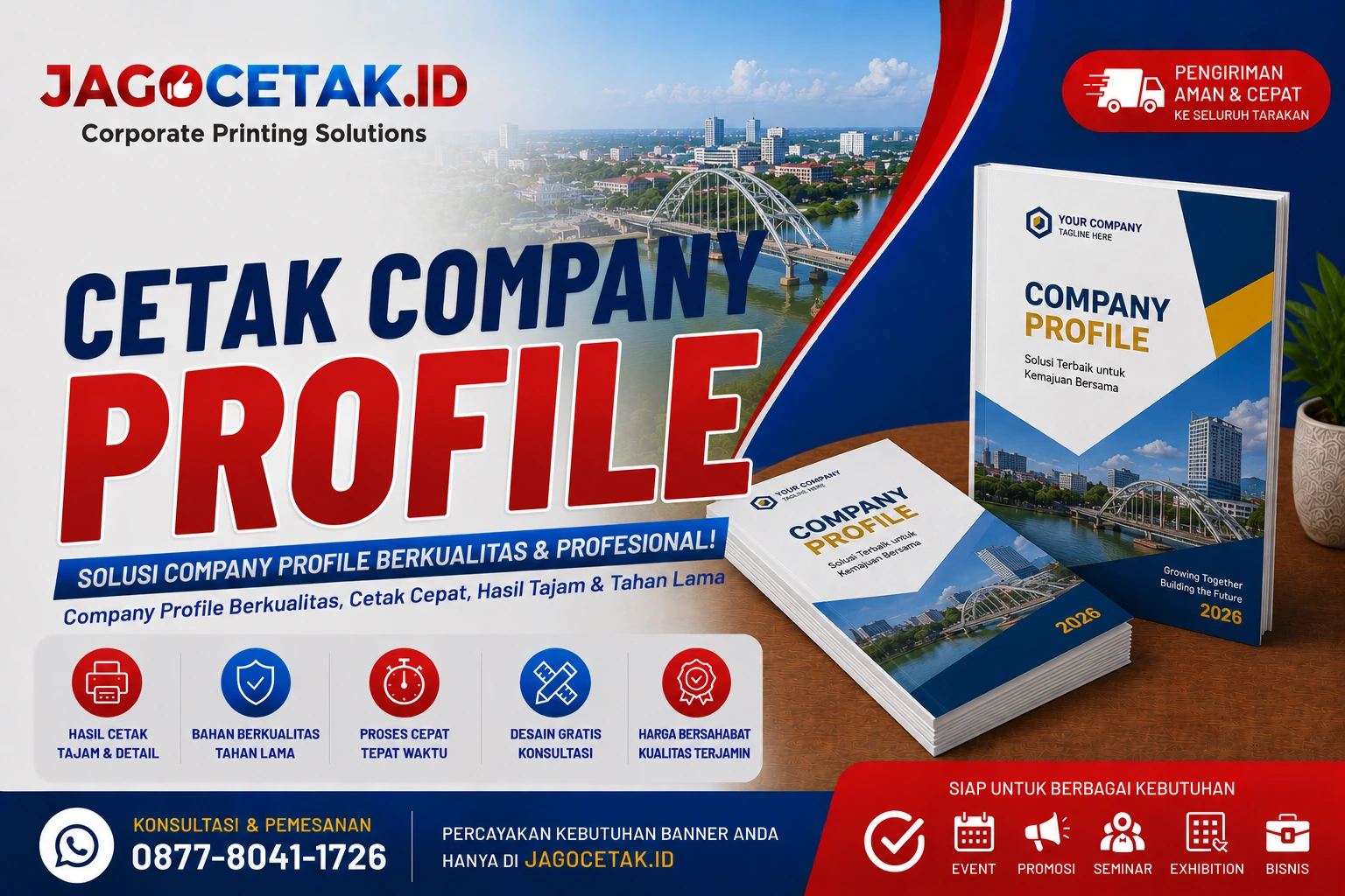 Cetak Company Profile untuk Company Valuation: Tampilkan Bisnis Secara Profesional