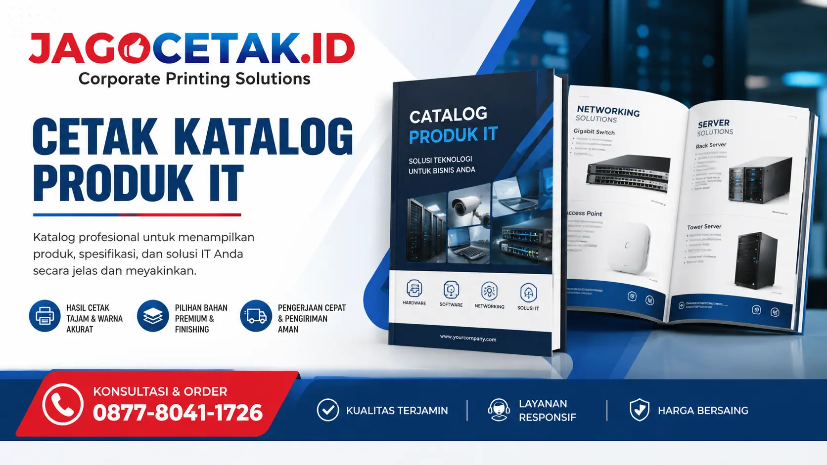 Cetak Katalog Produk IT untuk Marketing B2B: Pentingnya Katalog dan Desain Profesional