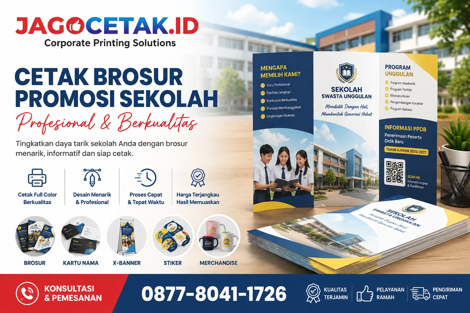 Cetak Brosur Promosi Sekolah Swasta Merauke untuk Meningkatkan Minat Calon Siswa