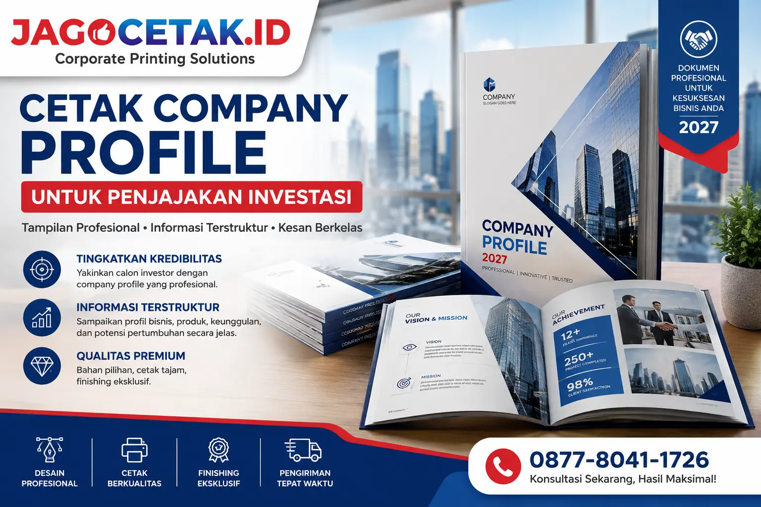 Cetak Company Profile untuk Penjajakan Investasi: Panduan untuk Owner Perusahaan