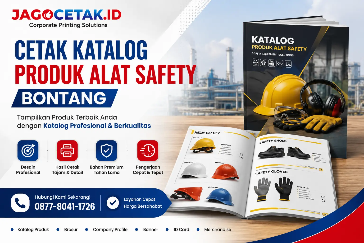 Cetak Katalog Produk Alat Safety Bontang: Solusi Promosi Profesional untuk Meningkatkan Penjualan