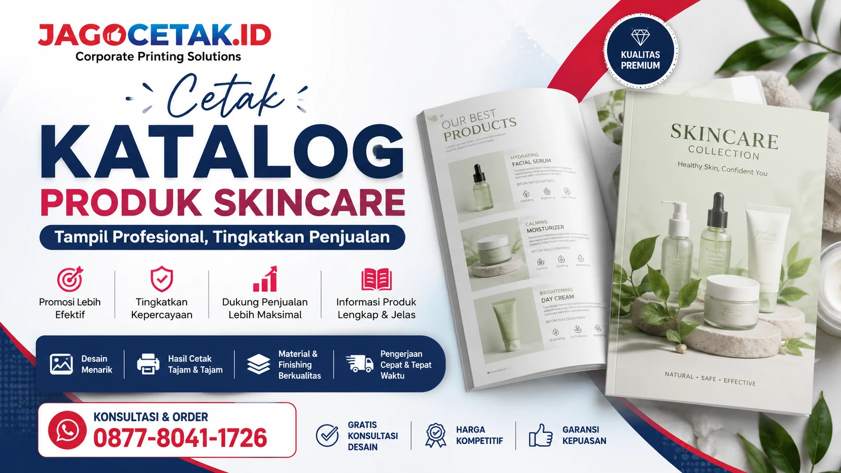 Cetak Katalog Produk Skincare: Media Promosi Profesional yang Masih Efektif Meningkatkan Penjualan