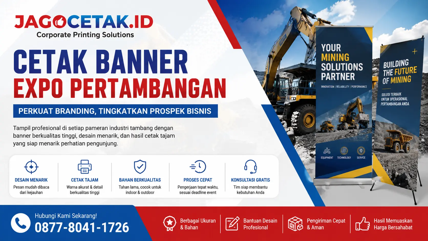 Cetak Banner Expo Pertambangan: Strategi Branding Booth yang Menarik Perhatian Pengunjung