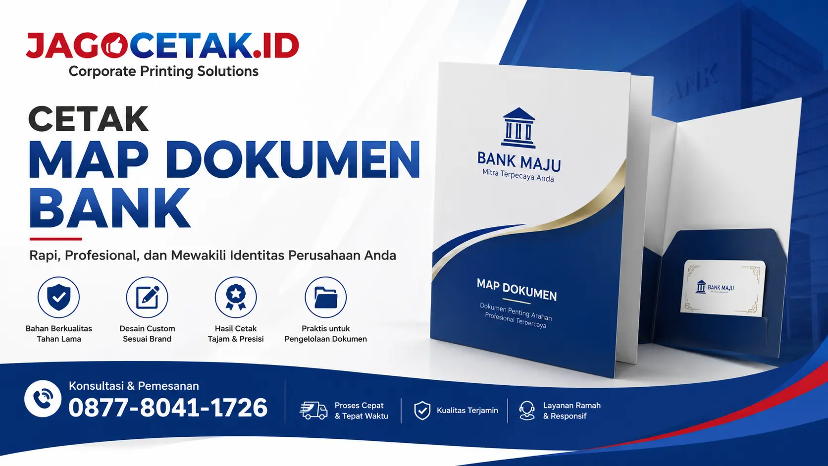 Cetak Map Dokumen Bank: Penting untuk Administrasi dan Branding Profesional